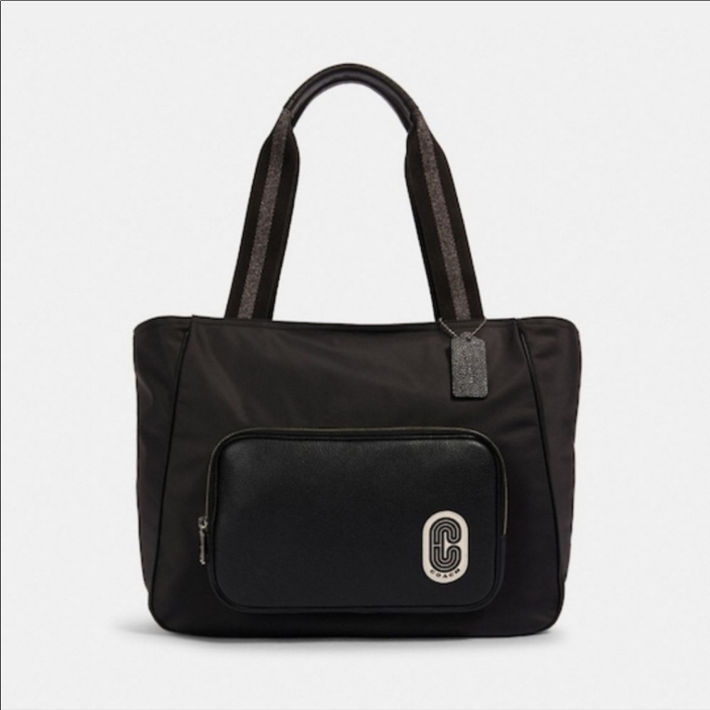 NWT- Nylon Coach Court Tote